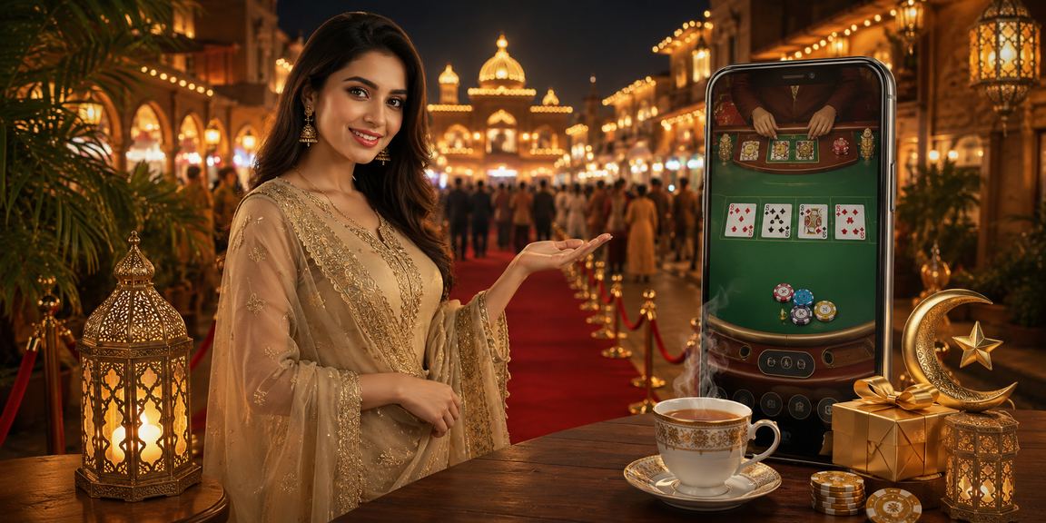 বগুড়ায় ঈদ উৎসবে ব্যাকারাট গেম খেলছেন একজন হাই রোলার সদস্য